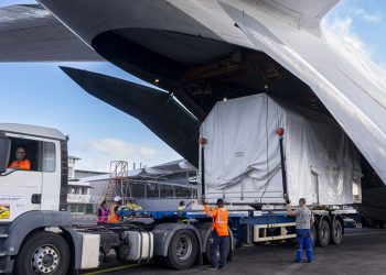 El Sentinel-1C llega a la Guayana Francesa para su lanzamiento en el cohete Vega-C