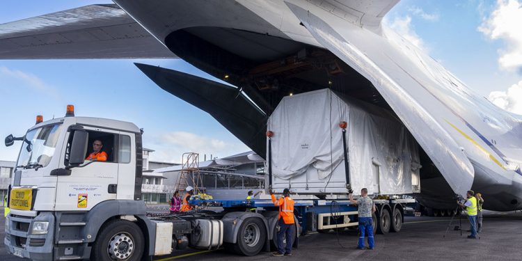 El Sentinel-1C llega a la Guayana Francesa para su lanzamiento en el cohete Vega-C