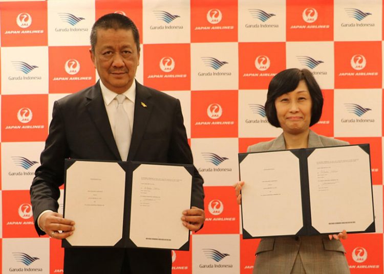 JAL y Garuda crean una empresa conjunta para incrementar los negocios entre Japón e Indonesia