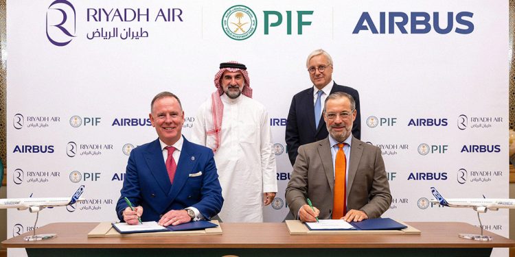 Riyadh Air compra 60 aviones Airbus A321neo