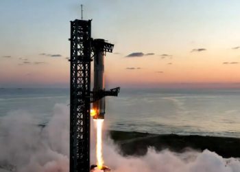 Y Super Heavy regresó con éxito a la torre de lanzamiento