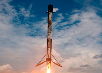 La segunda etapa del Falcon 9