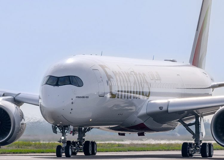 Emirates recibe su primer Airbus A350