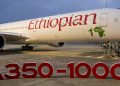 Ethiopian Airlines recibe el primer Airbus A350-1000 de África