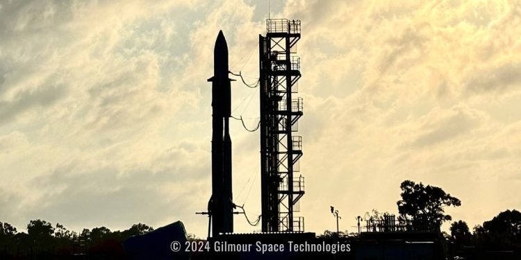 Gilmour Space recibe el primer permiso de lanzamiento australiano para un vuelo de prueba orbital