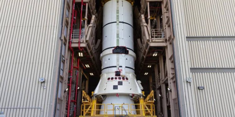 La Nasa se dispone al acoplamiento del cohete lunar SLS para la misión Artemisa II
