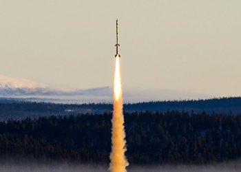 La industria espacial sueca celebra el lanzamiento del cohete número 600 desde Esrange