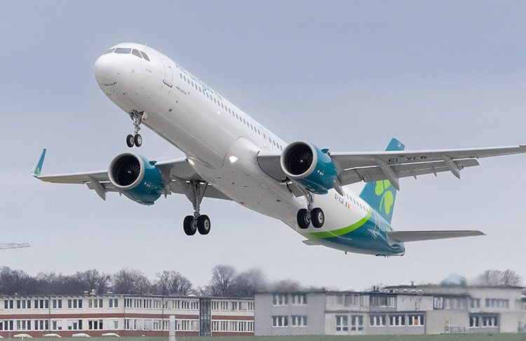 Aer Lingus recibió su primer avión Airbus A321XLR