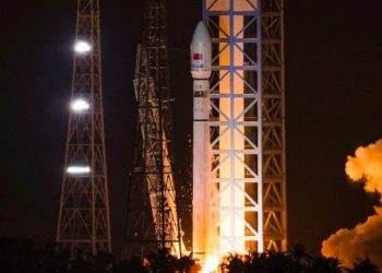 Despegue de la primera misión desde el nuevo centro de lanzamientos junto al mar de China