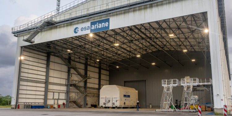 El segundo Ariane 6 ya está en el puerto espacial europeo para su lanzamiento