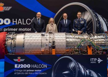 ITP Aero entrega un motor EJ200 al Ejército del Aire y del Espacio