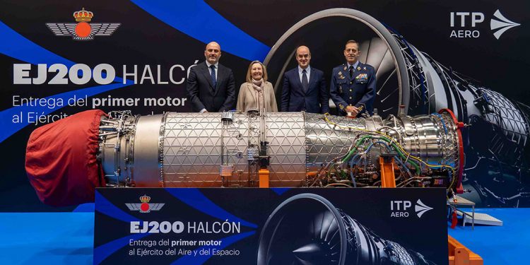 ITP Aero entrega un motor EJ200 al Ejército del Aire y del Espacio