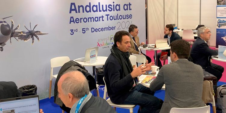 Seis empresas andaluzas presentan sus soluciones en Aeromart Toulouse