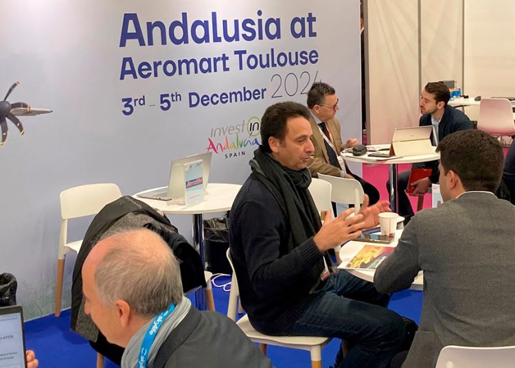 Seis empresas andaluzas presentan sus soluciones en Aeromart Toulouse