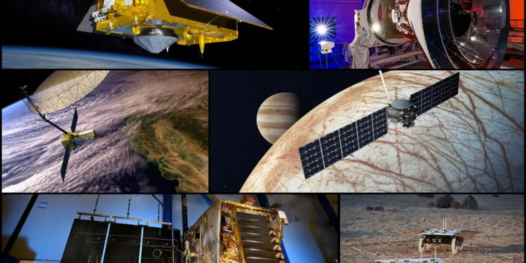 El JPL de la Nasa prepara las misiones importantes de 2025