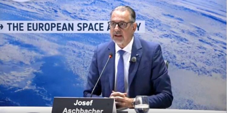 El director General de la Agencia Espacial Europea (ESA), Josef Aschbacher.