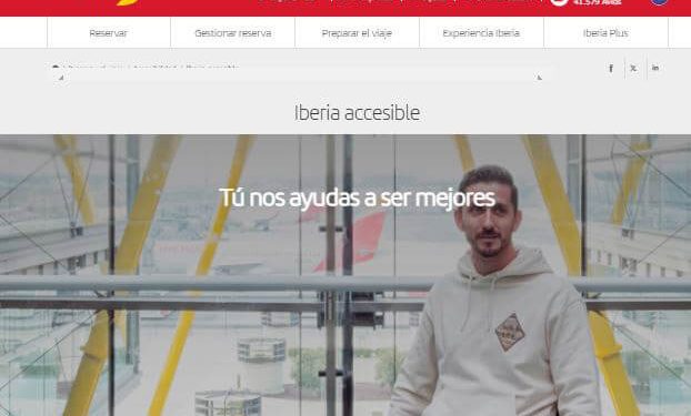 Iberia apuesta por la accesibilidad con su nueva app inclusiva