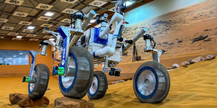 La Nasa desarrolla una revolucionaria tecnología de neumáticos para la superficie marciana