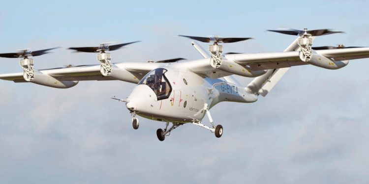 Primeras maniobras de vuelo tripulado con propulsión del avión Thrustborne de Vertical Aerospace