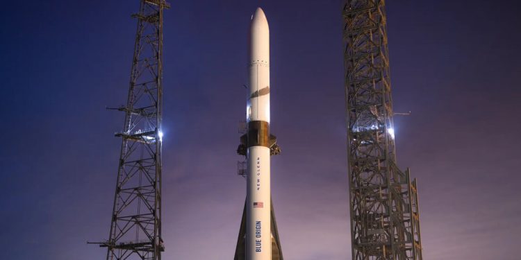 Todo listo en Blue Origin para el lanzamiento el viernes de New Glenn