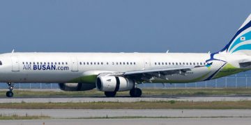 Un A321 de Air Busan
