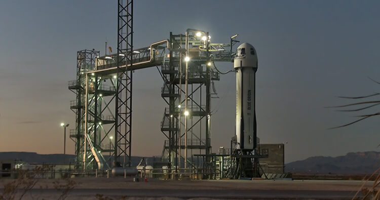 Blue Origin completó la 29 misión New Shepard y simuló con éxito la gravedad lunar