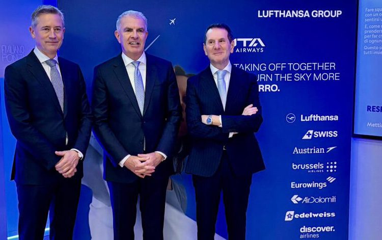 Comenzó la integración de ITA Airways en el Grupo Lufthansa