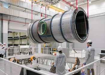 El módulo HALO de Gateway llega a Italia para su fase final de preparación