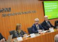 El presidente y consejero delegado de Aena, Maurici Lucena, en un acto celebrado en el aeropuerto de Tenerife Sur.
