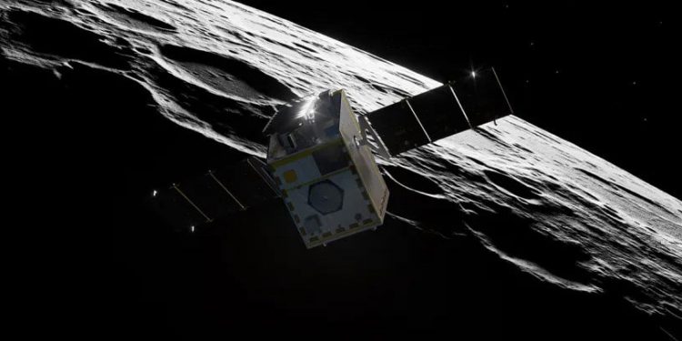 El satélite Lunar Trailblazer de la Nasa