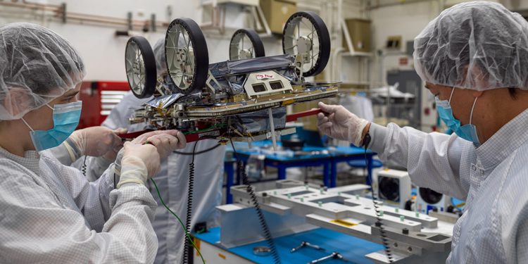La Nasa envía tres rovers al lugar de lanzamiento para su próximo viaje a la Luna