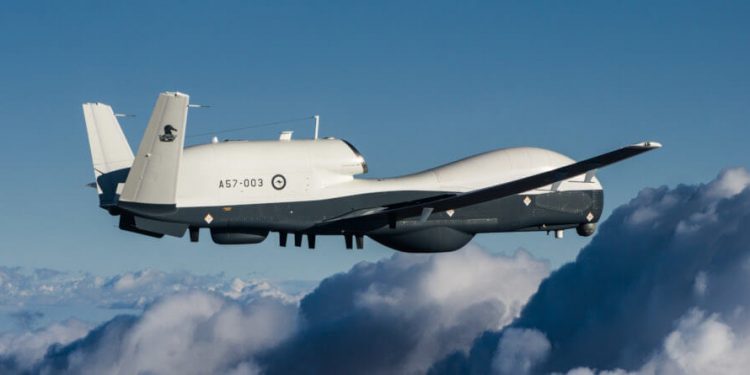 Northrop Grumman prepara la entrega a Australia de dos aviones MQ-4C Triton