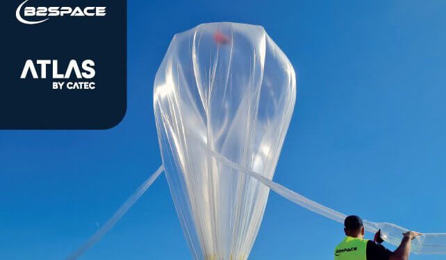 ATLAS Alpha acoge el lanzamiento de globos HAPS de B2SPACE