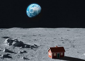 Casa sueca en la Luna