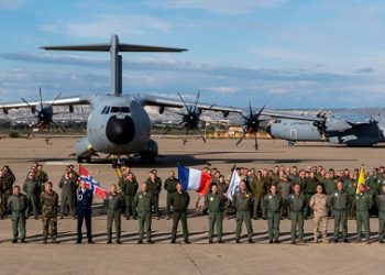 Finalizó en Zaragoza el curso de vuelo de transporte táctico avanzado ETAP-C 25-01 diurno-nocturno