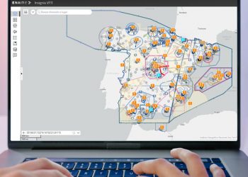 Imagen de la información aeronáutica que ofrece ENAIRE a travñes de Insignia