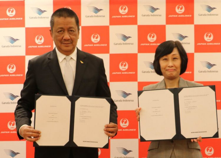 JAL y Garuda Indonesia inician el 1 de abril su asociación comercial