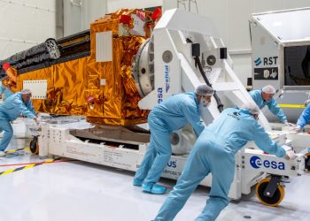 La ESA prepara el satélite Biomass para su lanzamiento a finales de abril