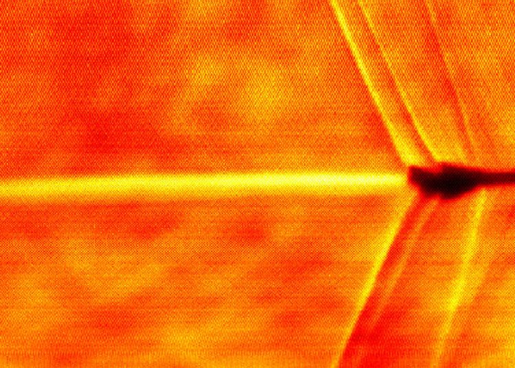 La Nasa fotografía las ondas de choque producidas por Boom Supersonic al romper la barrera del sonido
