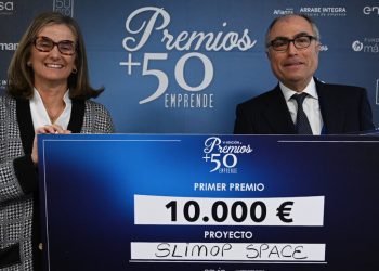 SLIMOP Space, ganadora de la VI edición de los Premios +50 Emprende