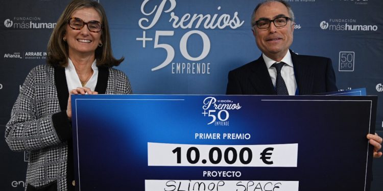 SLIMOP Space, ganadora de la VI edición de los Premios +50 Emprende