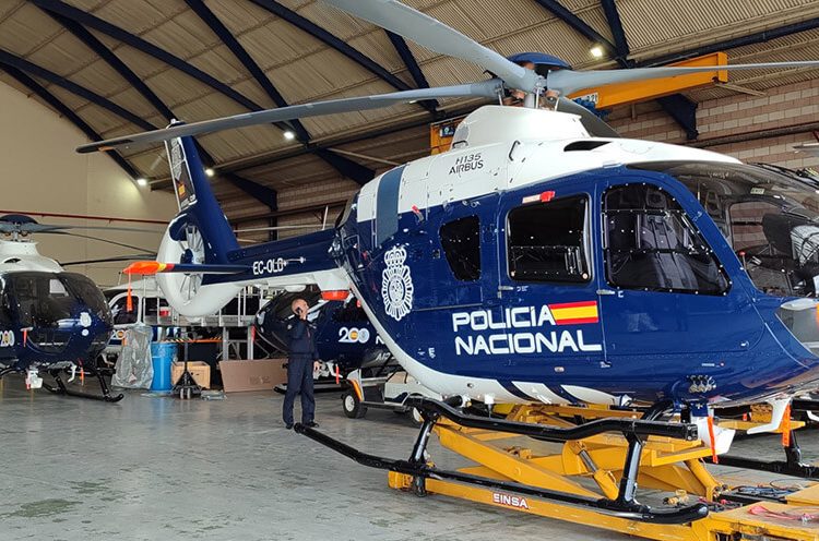 Aviation Group refuerza la formación técnica de la Policía Nacional