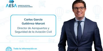 Carlos García, nuevo director de Aeropuertos y Seguridad de la Aviación Civil de AESA