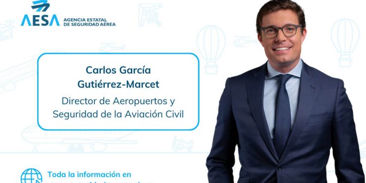Carlos García, nuevo director de Aeropuertos y Seguridad de la Aviación Civil de AESA