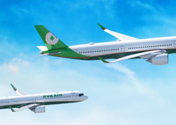 EVA Air amplía su pedido a Airbus con seis aviones A350-1000 y tres A321neo