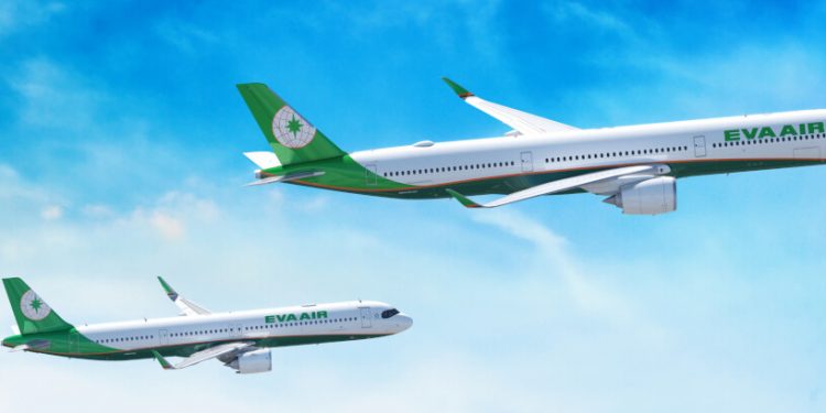 EVA Air amplía su pedido a Airbus con seis aviones A350-1000 y tres A321neo