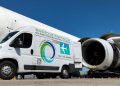 Eco Jet Aviation limpia los motores en ala en Zaragoza