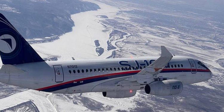 El Superjet con motores PD-8 supera los 11.000 metros en pruebas de vuelo
