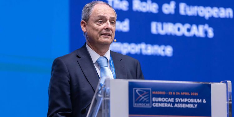 Intervención del director general de ENAIRE, Enrique Maurer, en el simposio de EUROCAE.