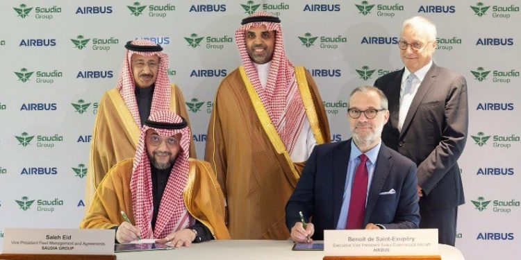 Saudia amplía su flota de largo radio